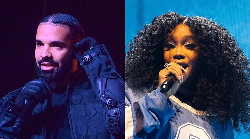 Drake se junta a SZA em novo single: ‘Slime You Out’